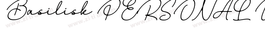 Basilisk PERSONAL US字体转换 Basilisk PERSONAL US字体转换